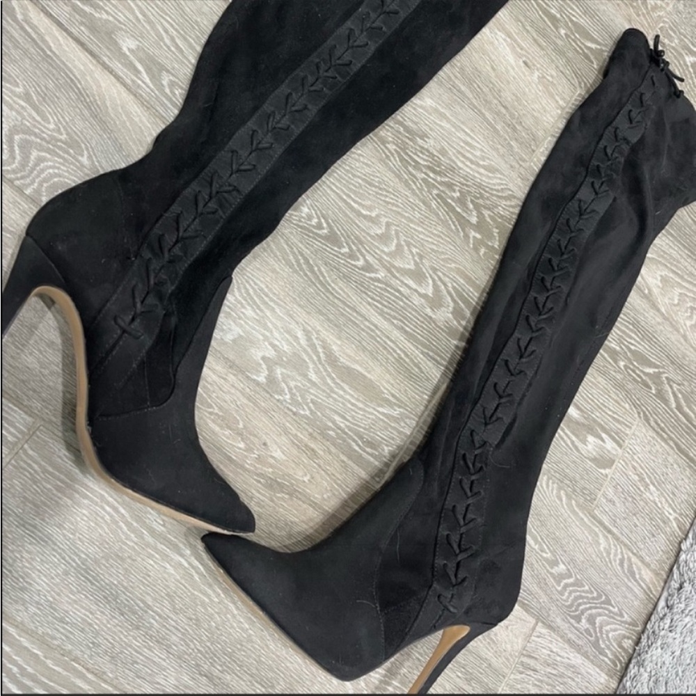 Knee high boots